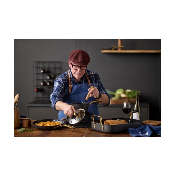 Patelnia aluminiowa z powłoką nieprzywierającą ø 28 cm – Holm-image-1