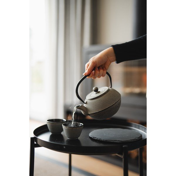 Szare żeliwne filiżanki zestaw 2 szt. 100 ml Jang – Bredemeijer-image-1