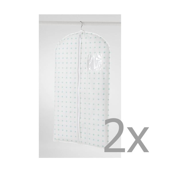 Biały pokrowiec na ubranie Compactor Pockets Garment