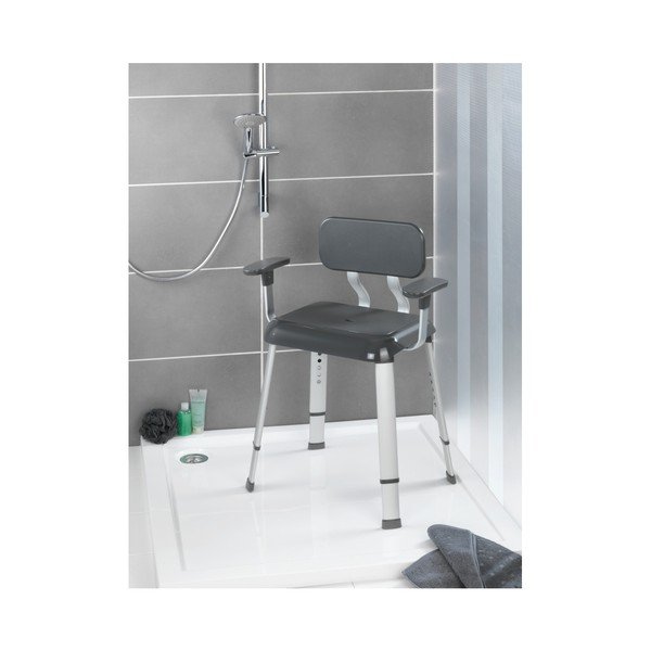 Krzesło pod prysznic z oparciem Wenko Shower Secura Premium-image-3