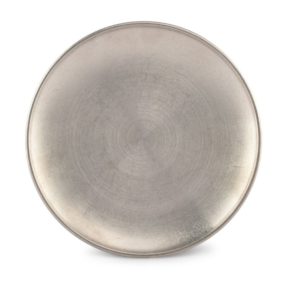 Metalowy talerz deserowy w kolorze srebra ø 17 cm Serve – BonBistro