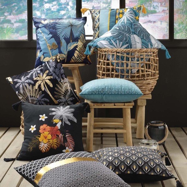 Poszewka na poduszkę 40x40 cm Blackor – douceur d'intérieur-image-1