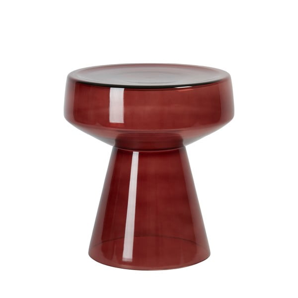 Szklany okrągły stolik ø 37 cm Dakwa – Light & Living