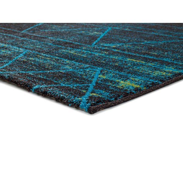 Niebieski dywan Universal Neon Blue, 80x150 cm-image-2