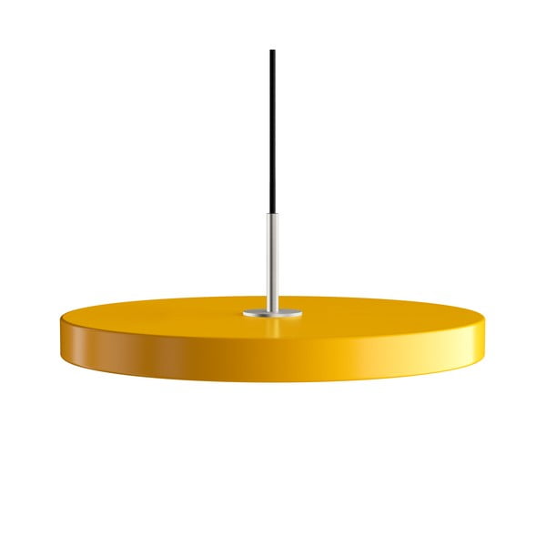 Lampa wisząca LED w kolorze ochry z metalowym kloszem ø 43 cm Asteria Medium – UMAGE