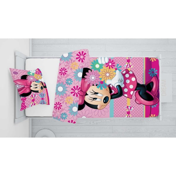 Bawełniana pościel dziecięca jednoosobowa 140x200 cm Minnie – Jerry Fabrics-image-2