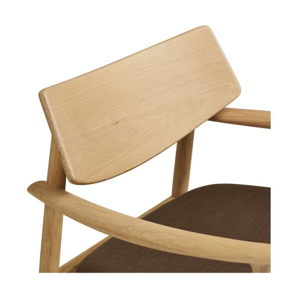 Brązowy fotel z podnóżkiem Olvera – House Nordic-image-4