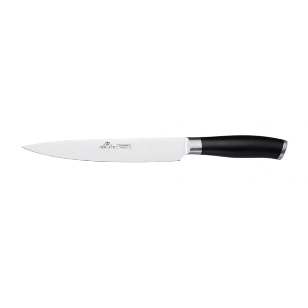 Nóż kuchenny z czarną rączką Gerlach, 13 cm