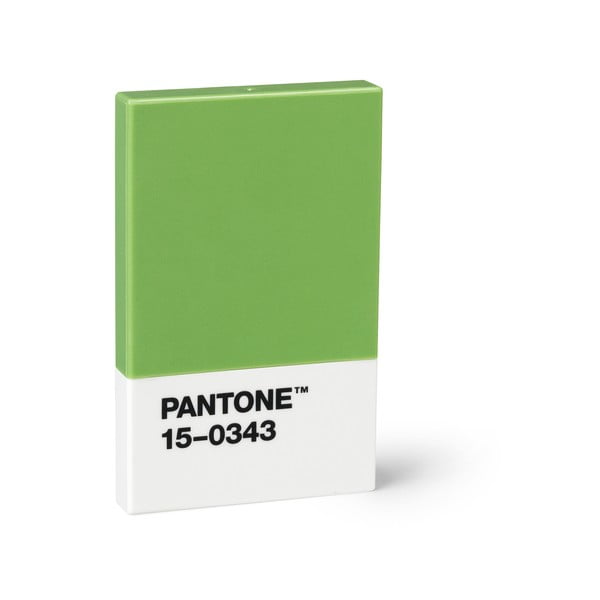 Zielone etui na wizytówki Pantone
