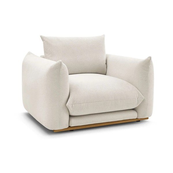 Kremowy fotel Ernest – Bobochic Paris