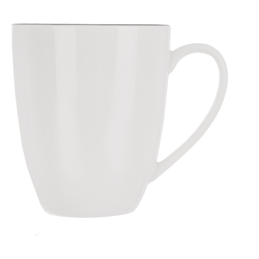Biały porcelanowy kubek 390 ml Decora – Orion (zdjęcie 3)