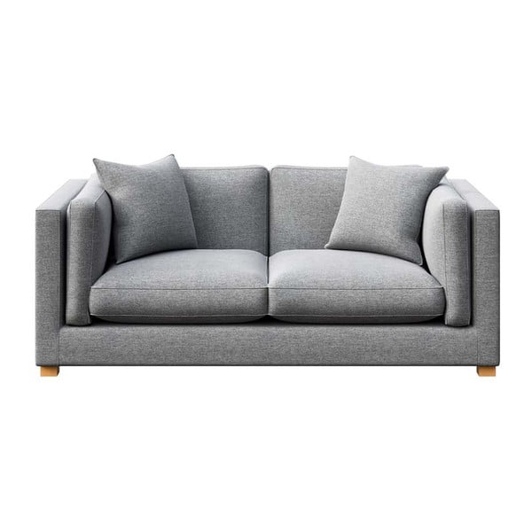Szara sofa 195 cm Pomo – Ame Yens