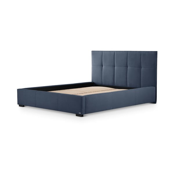 Ciemnoniebieskie łóżko dwuosobowe Guy Laroche Home Allure, 180x200 cm