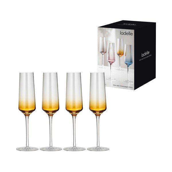 Kieliszki do szampana zestaw 4 szt. 240 ml Prism – Ladelle-image-3