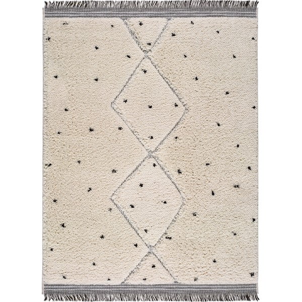 Beżowy dywan Universal Horizon Dots, 76x150 cm