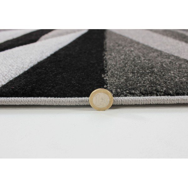 Czarno-szary dywan Flair Rugs Shatter Black Grey, 160x230 cm-image-3