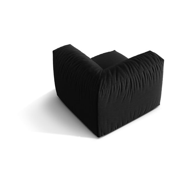 Czarny moduł sofy (strona zmienna) Martina – Micadoni Home-image-3