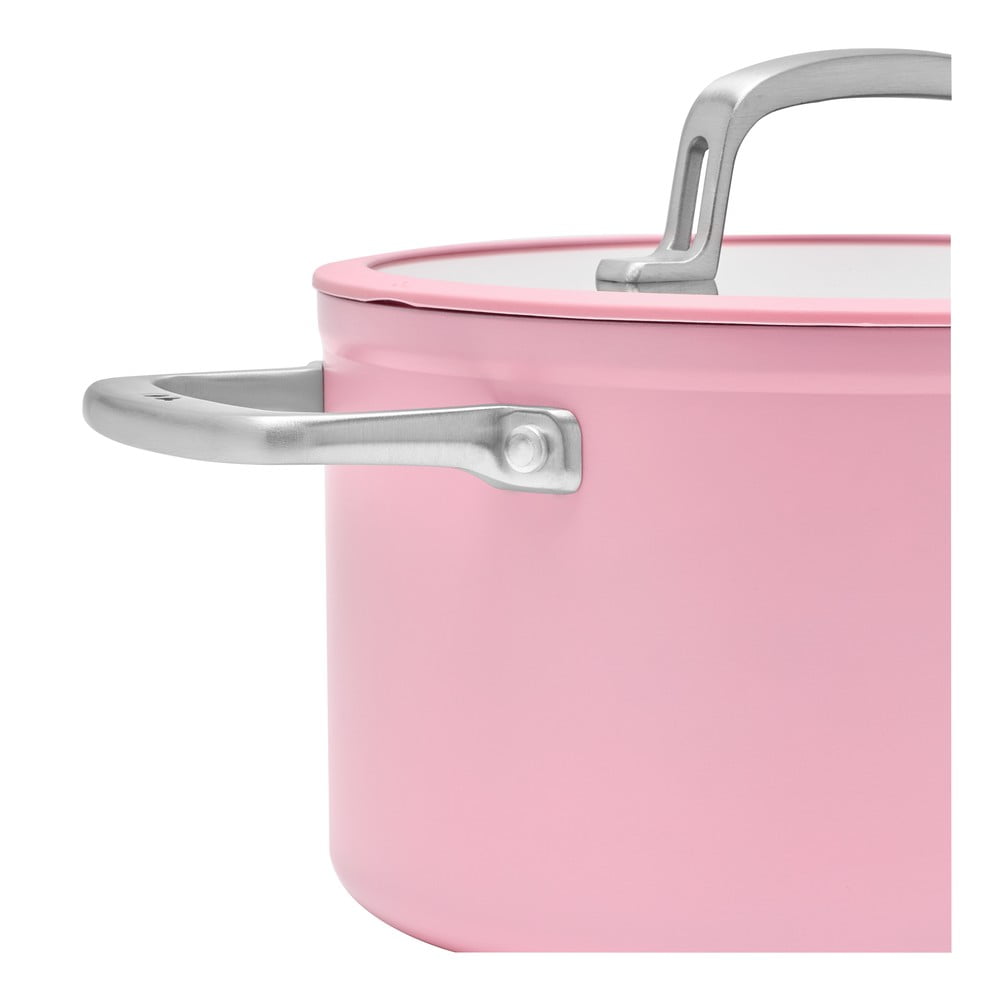 Garnek z pokrywką/z powłoką ceramiczną odpowiedni na indukcję 5,5 l Meda 3.0 – FABINI (zdjęcie 3)