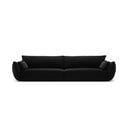 Czarna aksamitna sofa 248 cm Vanda – Mazzini Sofas