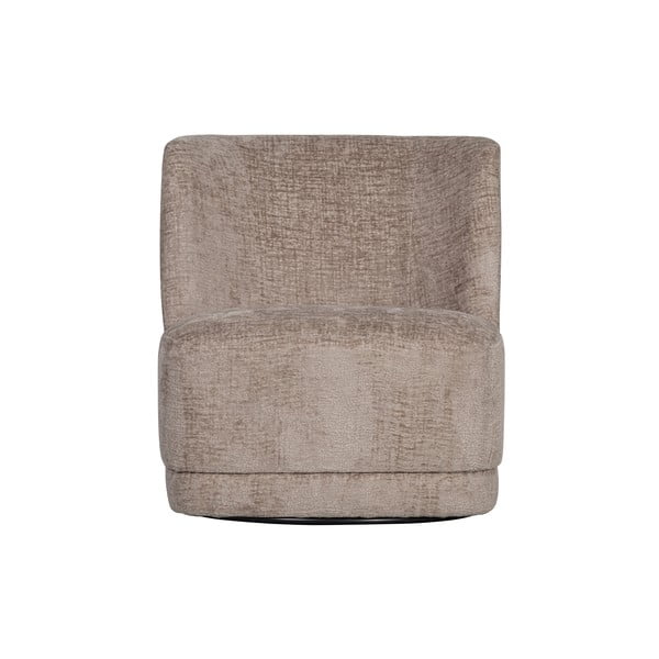 Jasnobrązowy aksamitny fotel Atty – WOOOD-image-2