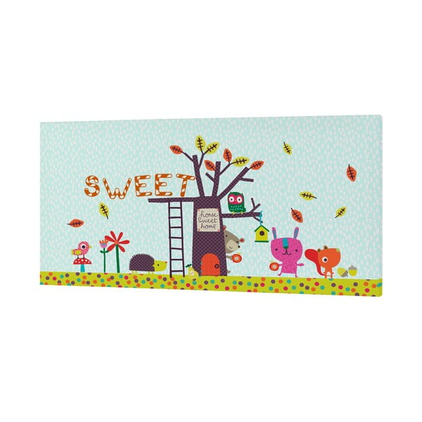 Obrazek Sweet Home, 27x54 cm