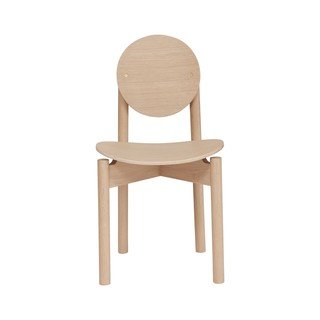Krzesło z litego drewna jesionowego w jasnym naturalnym kolorze Oy – OYOY Living Design