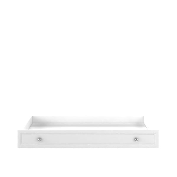 Biała szuflada pod łóżeczko BELLAMY Marylou, 70x140 cm