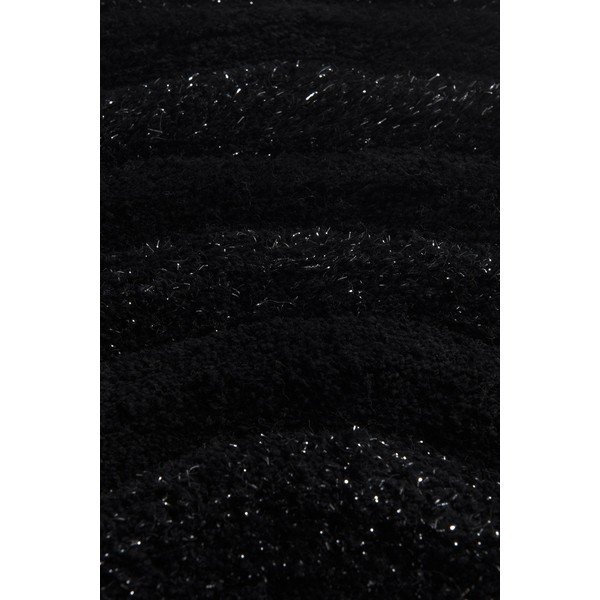 Czarne dywaniki łazienkowe zestaw 3 szt. 100x60 cm Wave – Foutastic-image-4