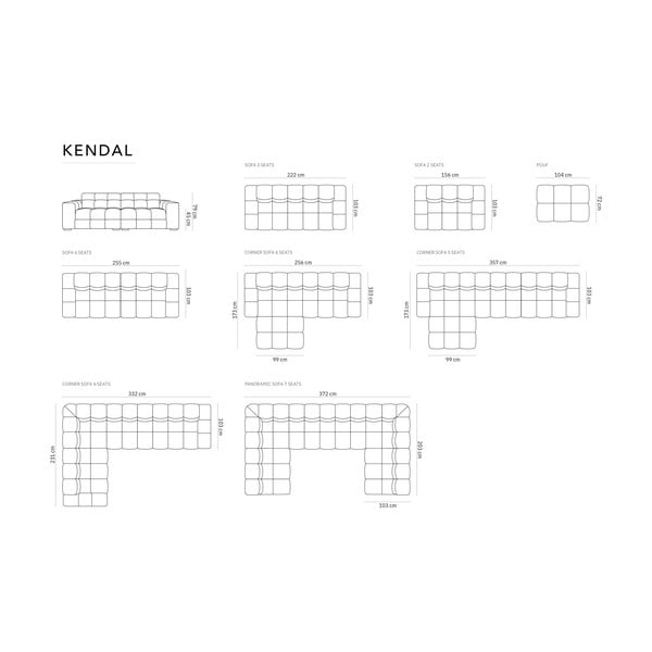 Zielony podnóżek Kendal – Micadoni -image-4