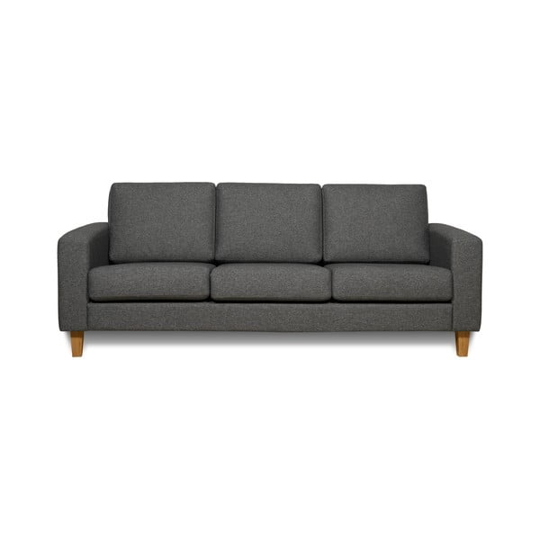 Ciemnoszara sofa 217 cm Focus – Scandic