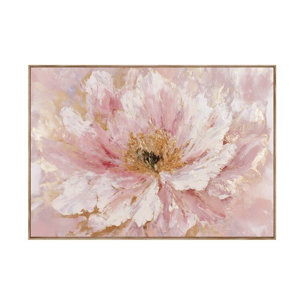 Obraz drukowany z ramą w zestawie/na płótnie 100x70 cm Floral Whispers – Styler
