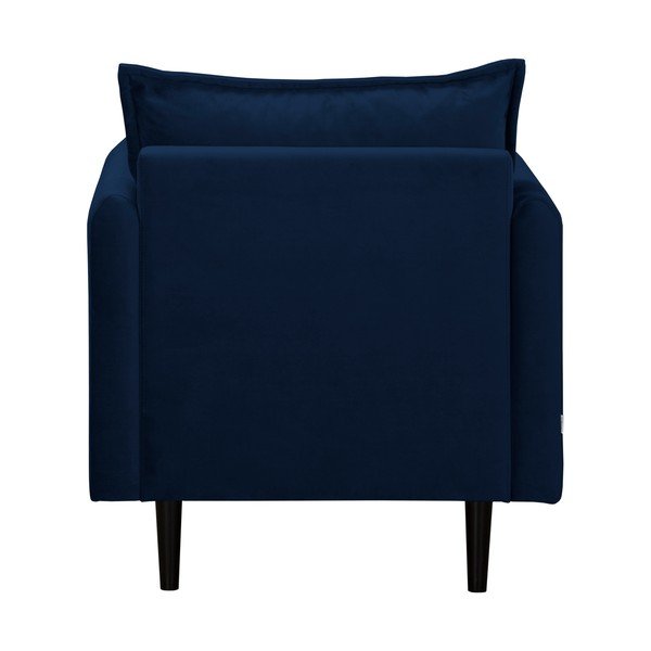 Ciemnoniebieski aksamitny fotel Juli – Ropez-image-3