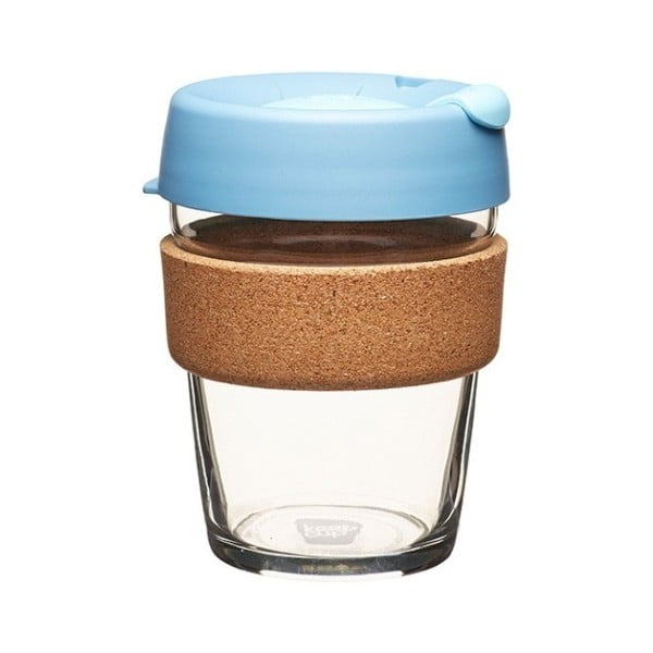 Kubek z pokrywką KeepCup Brew Cork Edition Rock Salt, 340 ml