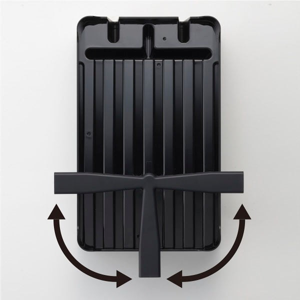 Czarny ociekacz do naczyń YAMAZAKI Tower-image-3