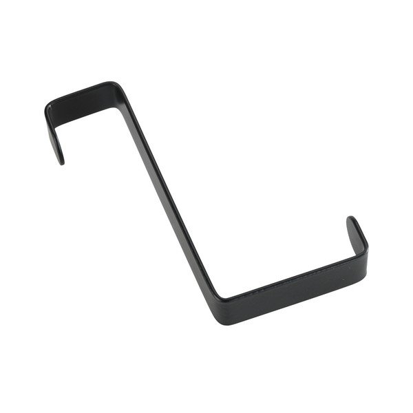 Zestaw 4 czarnych matowych haczyków na drzwi-image-2