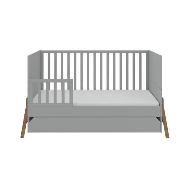 Szara barierka do łóżka Lotta – BELLAMY-image-2