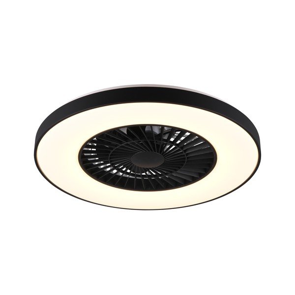 Lampa sufitowa LED w kolorze matowej czerni Halmstad – Trio-image-3