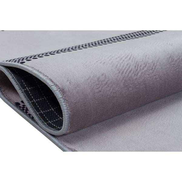 Szary dywan odpowiedni do prania 120x80 cm − Vitaus-image-3