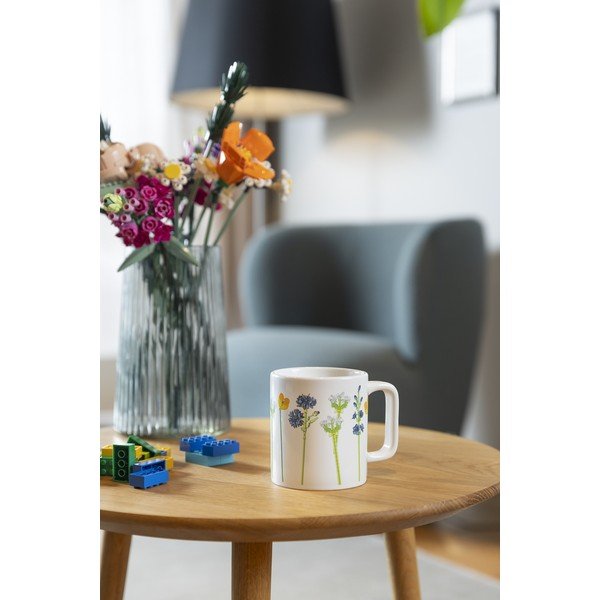 Biały ceramiczny kubek dla dzieci 300 ml Meadow Flowers – LEGO®-image-1
