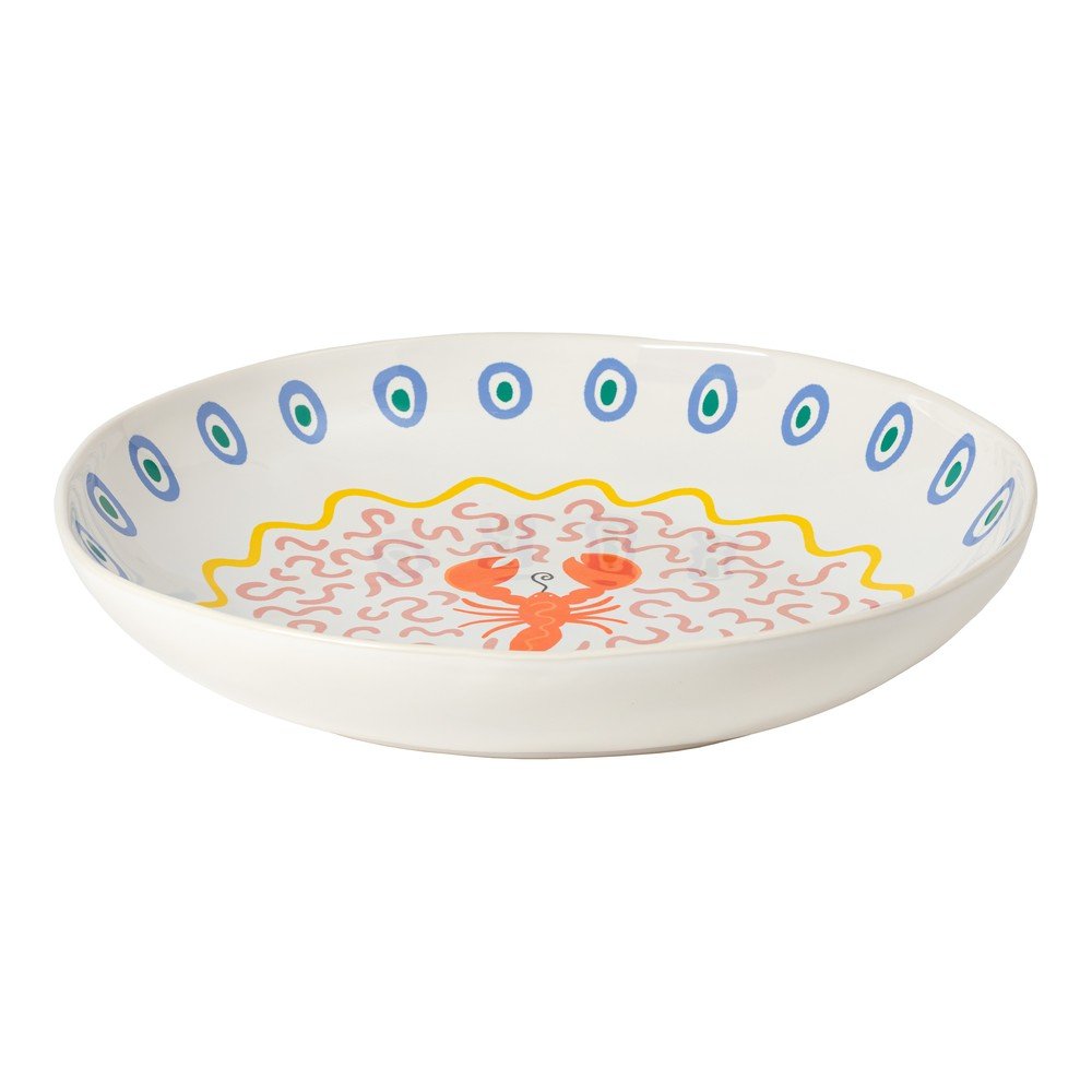 Kamionkowy talerz do serwowania ø 37 cm Summer Bliss – Costa Nova (zdjęcie 4)