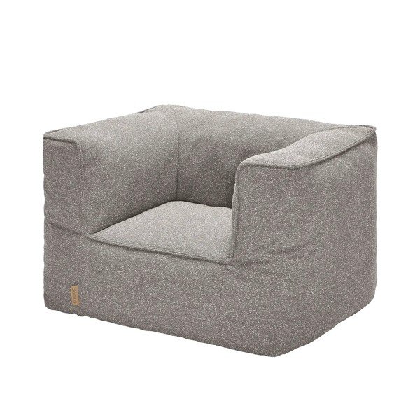 Szarobrązowy tapicerowany fotel ogrodowy Grow – Blomus-image-3