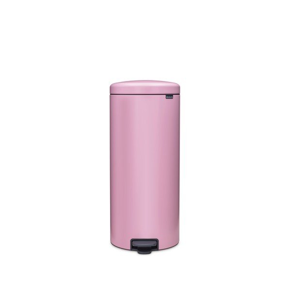 Różowy stalowy kosz na śmieci z pedałem 30 l NewIcon – Brabantia