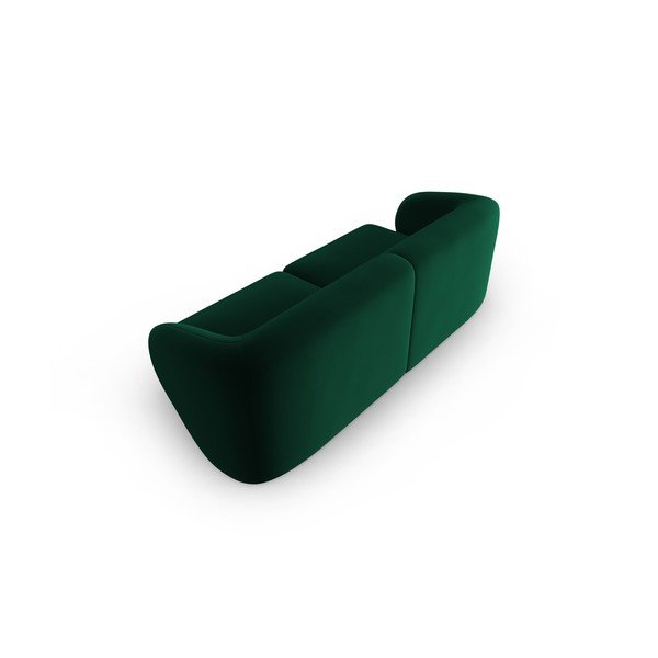 Zielona aksamitna sofa 188 cm Paolo – Milo Casa-image-3
