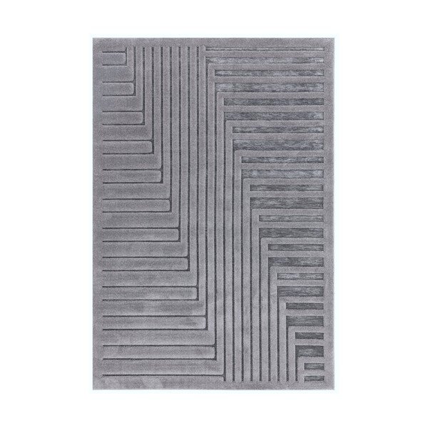 Antracytowy dywan 120x170 cm Valley – Asiatic Carpets