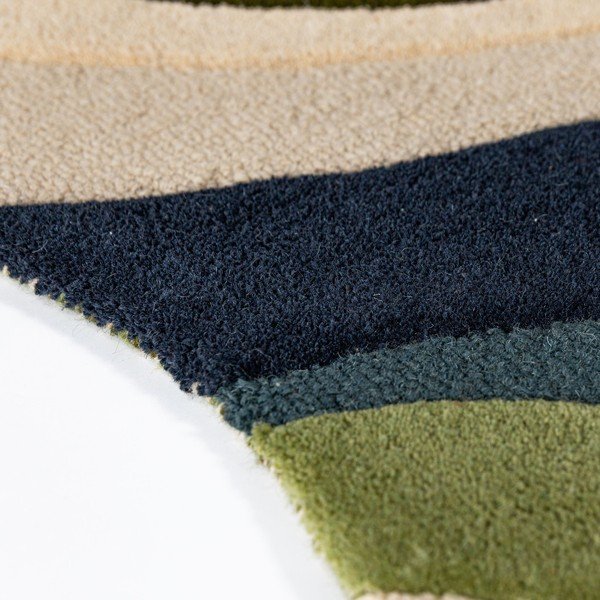 Zielony wełniany dywan tkany ręcznie 200x290 cm Envy Wool – Flair Rugs-image-4