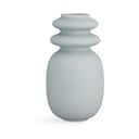 Niebieskoszary ceramiczny wazon Kähler Design Kontur, wys. 29 cm