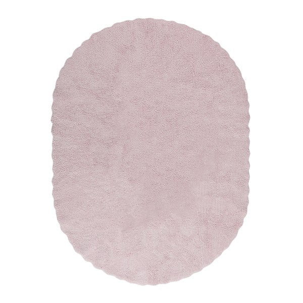 Różowy dywan bawełniany Happy Decor Kids Blonda, 160x120 cm