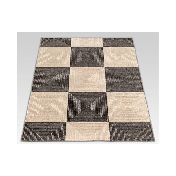 Dywan Reflex Brown Chess, 200x290 cm-image-2