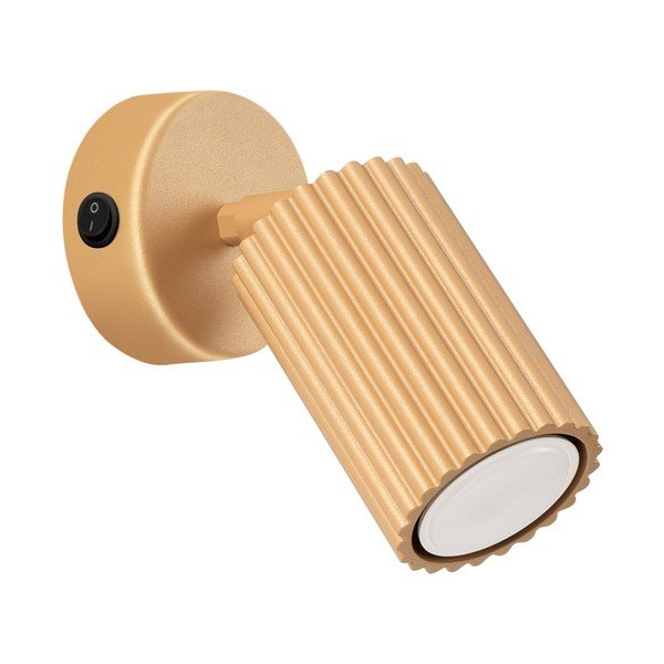 Lampa punktowa w kolorze złota 8x16 cm Gleam – Sollux
