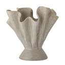 Beżowy kamionkowy ręcznie wykonany wazon Plier – Bloomingville